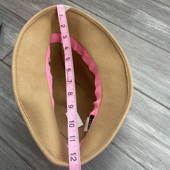 J.CREW Factory Wool Brown Felt Cloche Hat Sz M\L - Picture 9 of 9